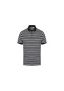 Front Row Striped Jersey Polo Shirt FR230