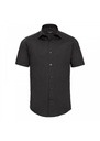 Russell Collection Mens Short Sleeve Fitted Stretch Shirt R947M