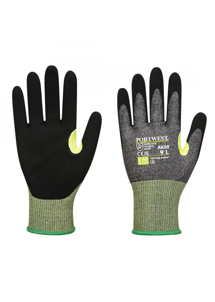 Portwest CS VHR15 Nitrile Foam Cut Glove A650