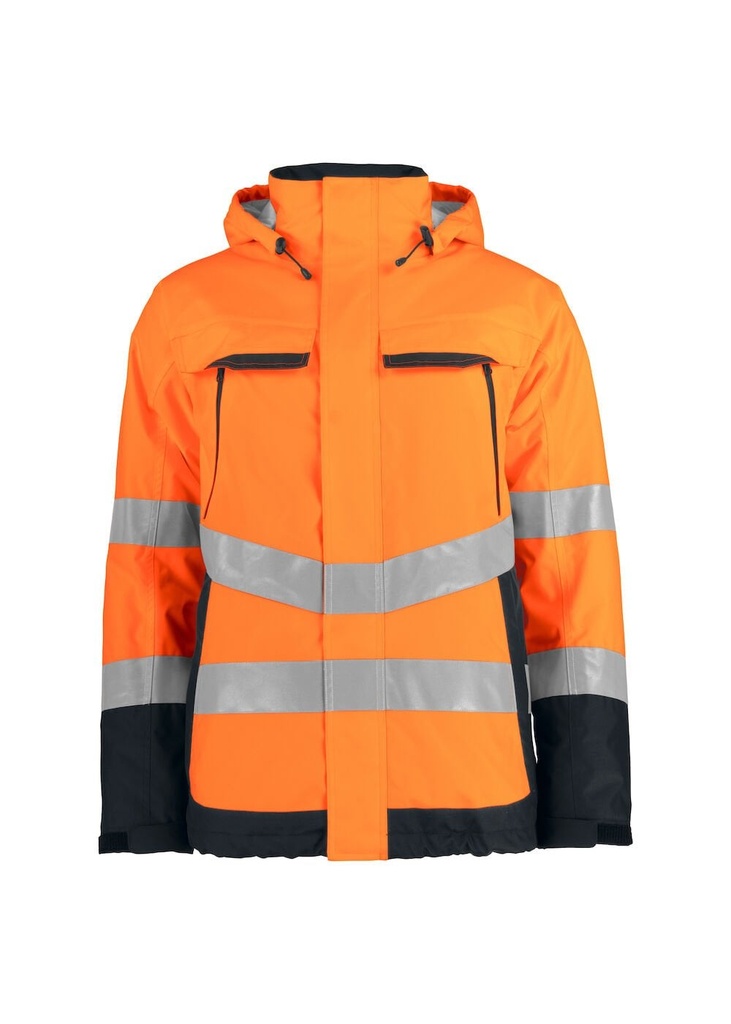 Projob Hi Visibility Padded Functional Jacket EN ISO 20471 Class 3 646441